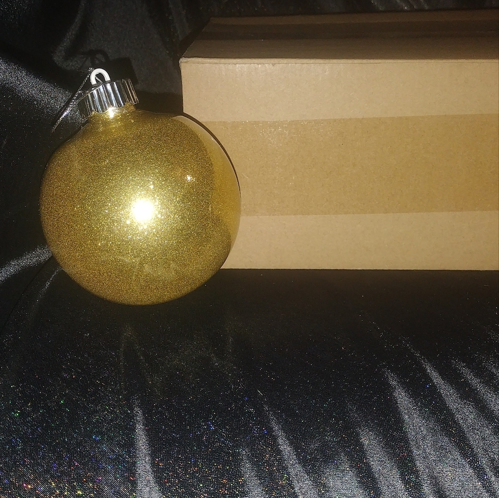 Glitter Ornament Set